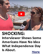 With Americans celebrating Independence Day this weekend, Mark Dice illustrated that many beachgoers in San Diego don’t even know when the Declaration of Independence was signed or what the 4th of July even represents.
